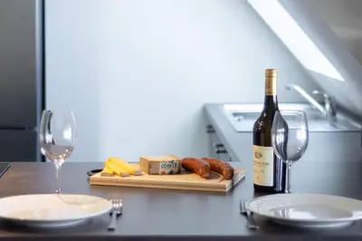Boissons dans l'établissement Le 201-GregIMMO-Appart'Hôtel