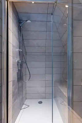 Salle de bains dans l'établissement Le 201-GregIMMO-Appart'Hôtel