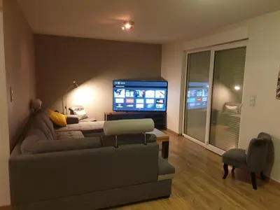 Télévision ou salle de divertissement dans l'établissement Maison villa de charme