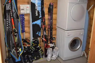 Plan de l'établissement Chalet en rondins - 3 minutes des pistes