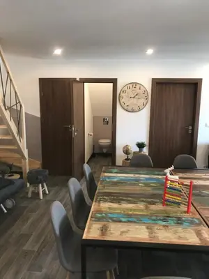 Coin salon dans l'établissement Auberge du Parc