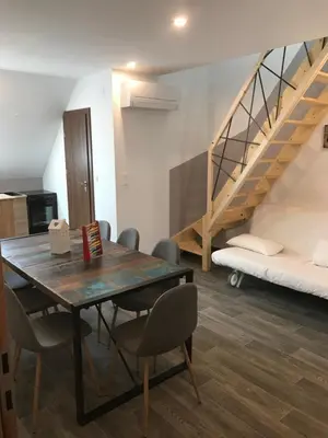 Un ou plusieurs lits dans un hébergement de l'établissement Auberge du Parc