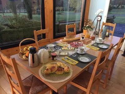 Nourriture dans le B&B/chambre d'hôtes ou à proximité