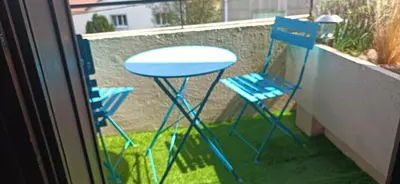 Terrasse ou espace extérieur de l'établissement studio résidence la Mauselaine la perle des Vosges
