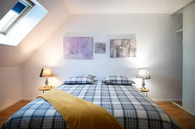Un ou plusieurs lits dans un hébergement de l'établissement Duplex tout équipé, proche centre-ville COLMAR, parking