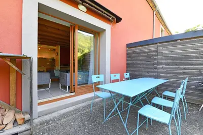 Terrasse ou espace extérieur de l'établissement Pâquerettes - Maison avec Jardin et Parking