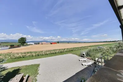 Paysage naturel près de la maison de vacances
