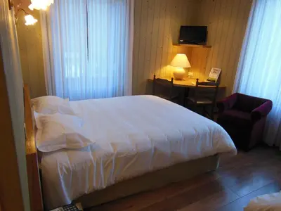 Un ou plusieurs lits dans un hébergement de l'établissement Hotel Le Bellevue