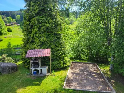 Paysage naturel près de la maison de vacances