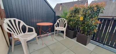 Balcon ou terrasse dans l'établissement Gaby et Georges