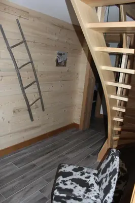 Plan de l'établissement chalet bel horizon La Montagne Des Lamas