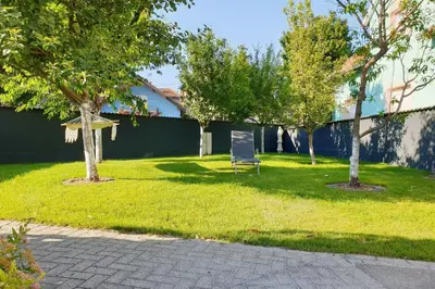 Jardin de l'établissement Chez Stef