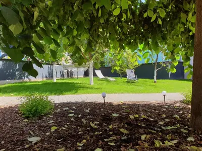 Jardin de l'établissement Chez Stef