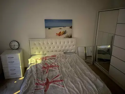 Un ou plusieurs lits dans un hébergement de l'établissement Comfortable Apartment in Belfort with Terrace