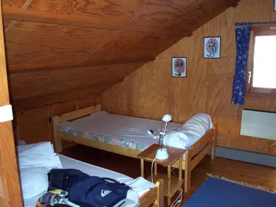 Un ou plusieurs lits dans un hébergement de l'établissement Chalet Gerbepal by Interhome