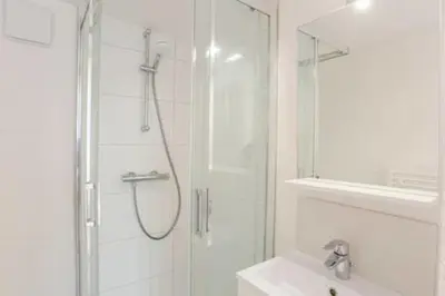 Salle de bains dans l'établissement Séjour idéal à Colmar Centre