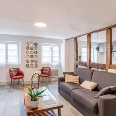 Colmar Center Bright 2BR Apt