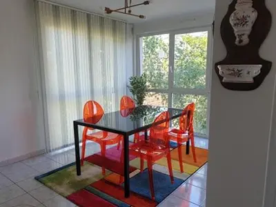 Coin salon dans l'établissement Appartement FOCH à COLMAR
