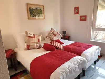 Un ou plusieurs lits dans un hébergement de l'établissement Appartement FOCH à COLMAR