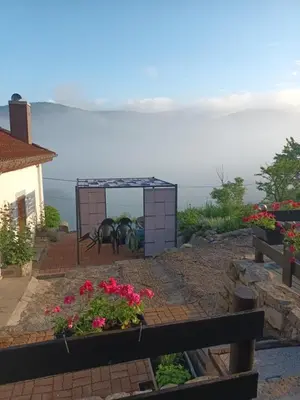 Paysage naturel près de la maison de vacances