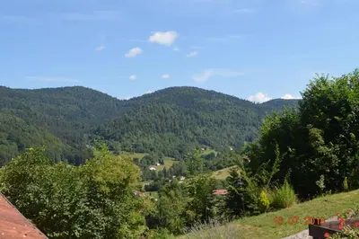 Paysage naturel près de la maison de vacances