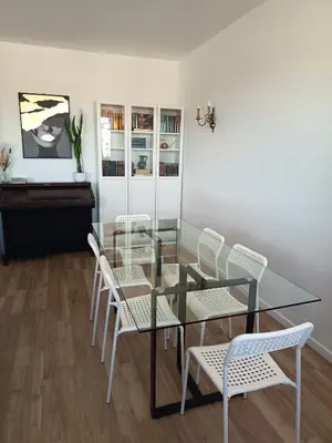 Coin salon dans l'établissement Appartement centre ville Mulhouse