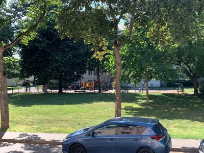 Jardin de l'établissement Gite du Grillen Colmar