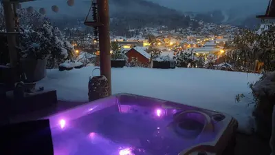L'établissement AU NID COSY D'ISA A GERARDMER VOSGES - Spas privatifs en hiver