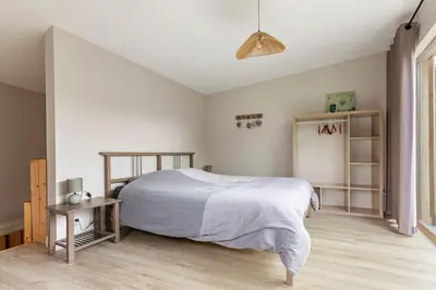 Un ou plusieurs lits dans un hébergement de l'établissement Gîte exceptionnel a Soultzbach les bains