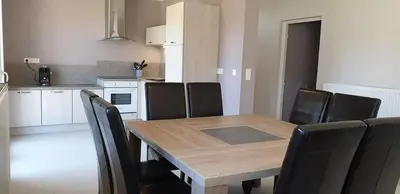 Cuisine ou kitchenette dans l'établissement Gîte des Vosges du Sud