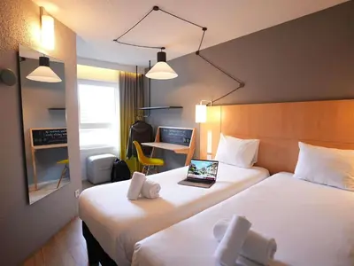Un ou plusieurs lits dans un hébergement de l'établissement ibis Colmar Centre