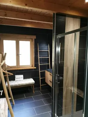 Plan de l'établissement Nouveau Chalet M.META 12 pers sauna,jacuzzi,billard