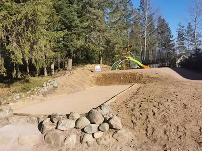 Plan de l'établissement Nouveau Chalet M.META 12 pers sauna,jacuzzi,billard