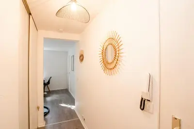 Salle de bains dans l'établissement Le Nid Cosy - En plein coeur de Sélestat