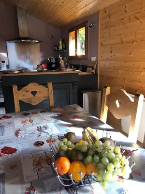 Nourriture dans le chalet ou à proximité