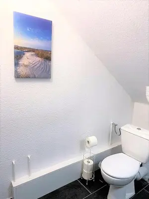 Salle de bains dans l'établissement MyHome Basel 3B44