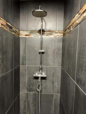 Salle de bains dans l'établissement Gîte nature & calme au pied des sentiers, 10 km Gérardmer - 8 à 11 pers
