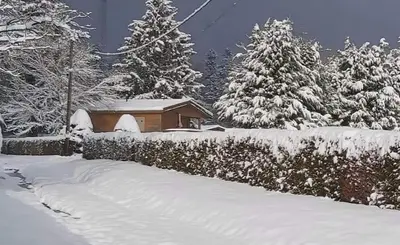 L'établissement Chalet du Spièmont en hiver