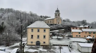 L'établissement gîte Les Coquelicots en hiver