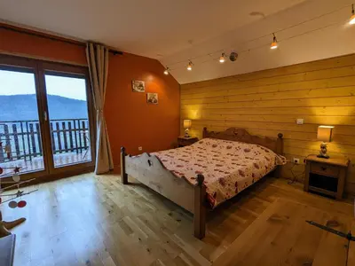 Plan de l'établissement Chalet 3 étoiles avec sauna près de La Bresse - FR-1-589-18
