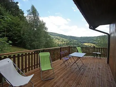 Plan de l'établissement Chalet 3 étoiles avec sauna près de La Bresse - FR-1-589-18