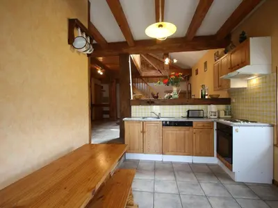 Plan de l'établissement Gîte paisible à 650m d'alt., nature, cheminée, 3 ch. près de Remiremont & Plombières, terrasse, grand terrain - FR-1-589-50