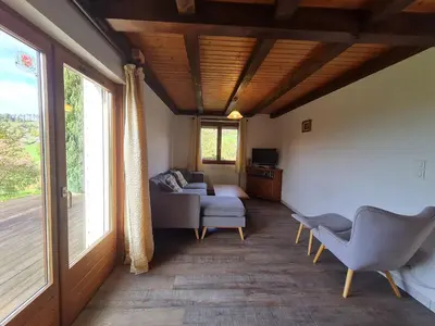 Plan de l'établissement Gîte confortable à Basse-sur-le-Rupt - 3 chambres, terrasse, proche La Bresse - FR-1-589-42