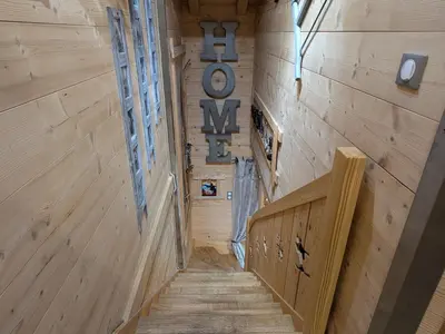 Plan de l'établissement Chalet Neuf Haut de Gamme avec Spa, Sauna et Décoration Originale – Gérardmer - FR-1-589-80