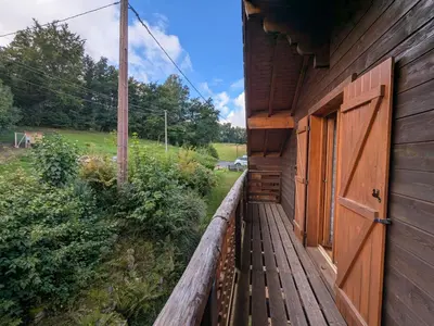 Jardin de l'établissement Chalet spacieux près de Gérardmer avec terrasse, verger et activités montagne - FR-1-589-121