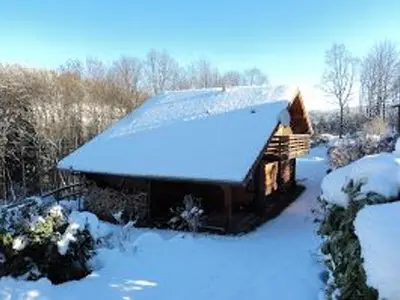 L'établissement Chalet spacieux près de Gérardmer avec terrasse, verger et activités montagne - FR-1-589-121 en hiver