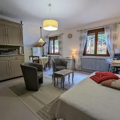 Gîte rénové avec randonnées et ski à proximité