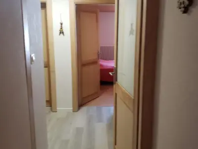 Un ou plusieurs lits dans un hébergement de l'établissement Maison de Montagne à La Bresse, 2 Chambres, Confort et Activités, Garage, Wifi Inclus - FR-1-589-152