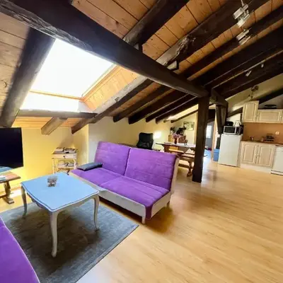 Charmant studio dans ferme avec terrasse et parking - montagnes des Vosges - FR-1-589-164