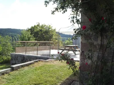 Paysage naturel près de la maison de vacances